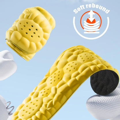 Memory Foam Insoles Shock Absorbing Foot Support Shoe Inserts