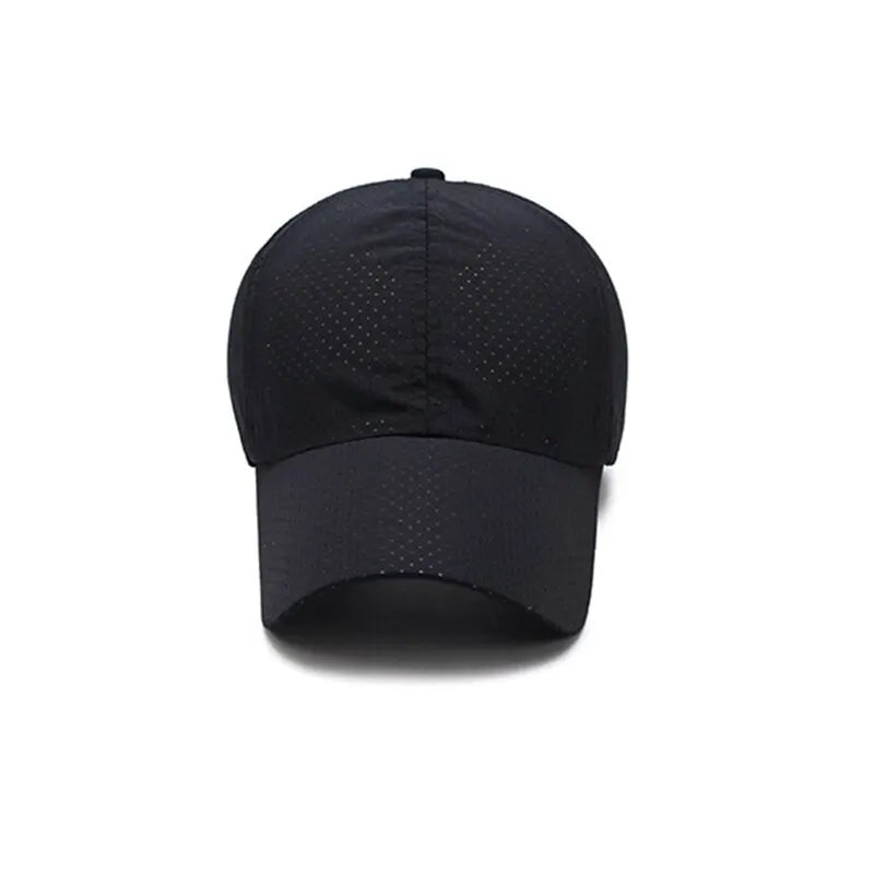 Mesh Baseball Cap Breathable Adjustable Sun Hat