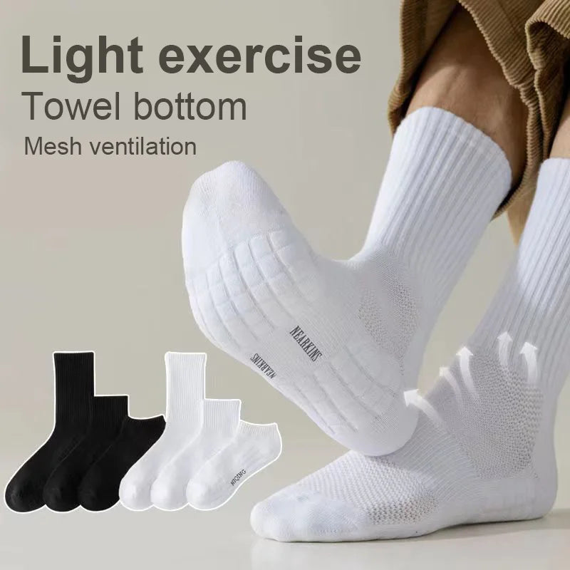 Basketball Sports Socks Cotton Terry Bottom Winter Socks