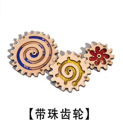 Montessori Busy Board – Wooden Sensory Learning Toy for Kids