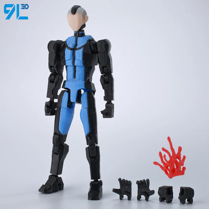 14cm Multi Jointed Action Figure 3D Printed Poseable Collectible Toy