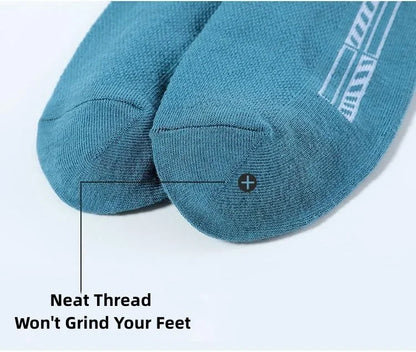 Men's Ankle Socks Breathable Cotton Sports Socks 5 Pairs
