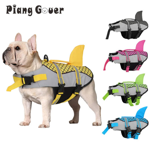 Dog Life Jacket – Shark Style Pet Swimming Vest