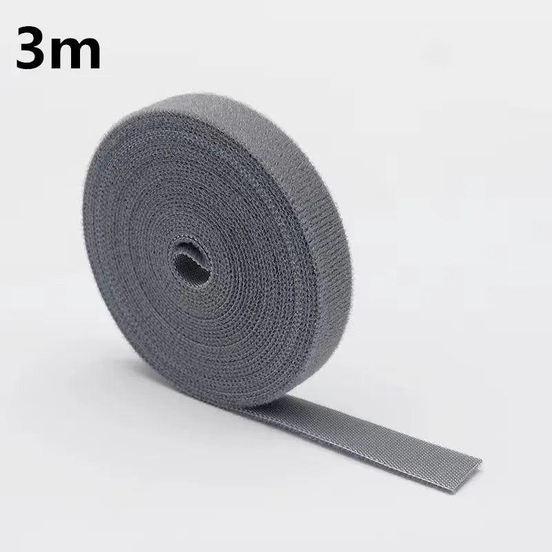 1/5M Cable Organizer Tape – Reusable Wire Winder & Cord Management Tie