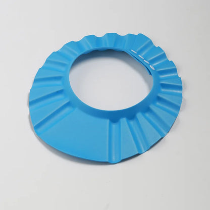 Baby Shower Cap Adjustable Hair Wash Hat for Kids Bath Time