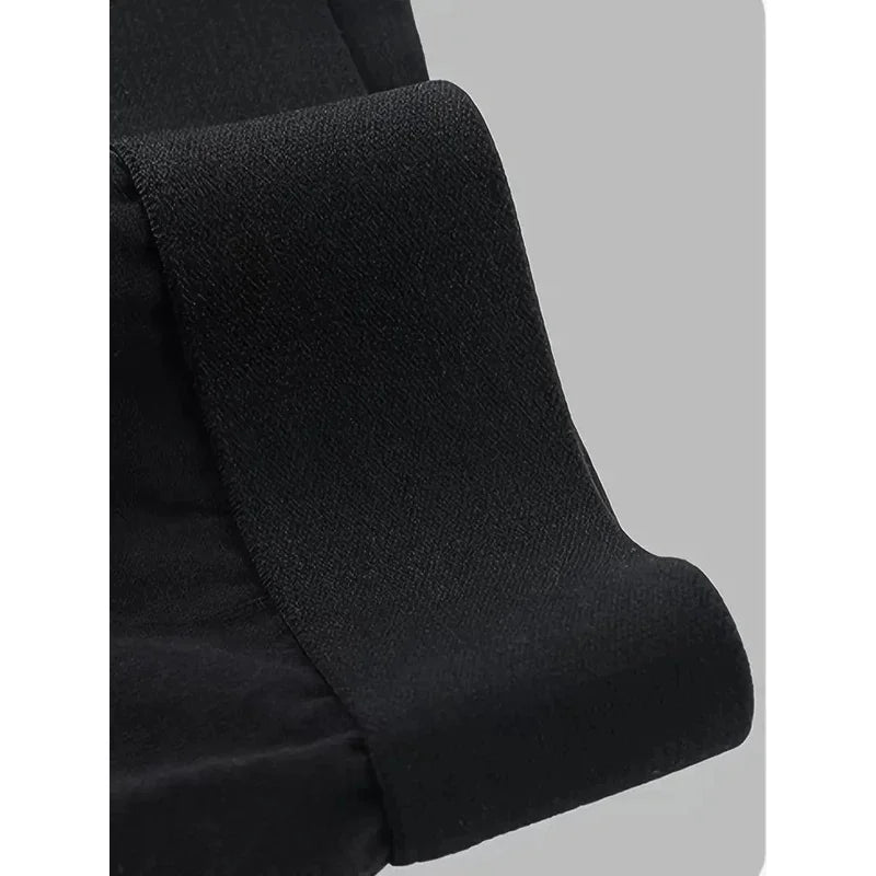 Men's Boxer Shorts 10PCS Breathable Stretch Black Underwear