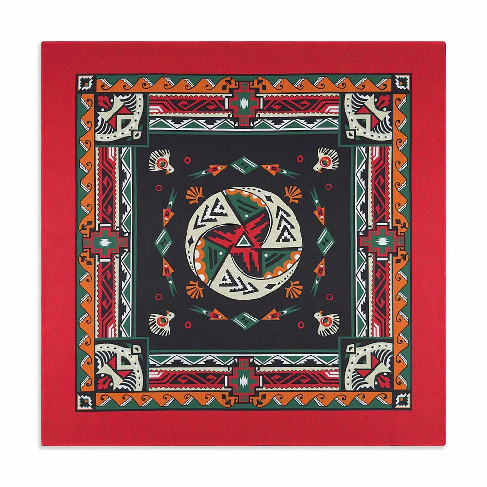 Cotton Bandana Scarf Skull Paisley Hip Hop Headband