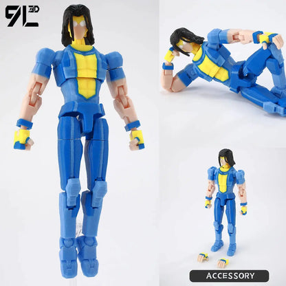 13cm Articulated Action Figure 3D Printed Collectible Model Toy