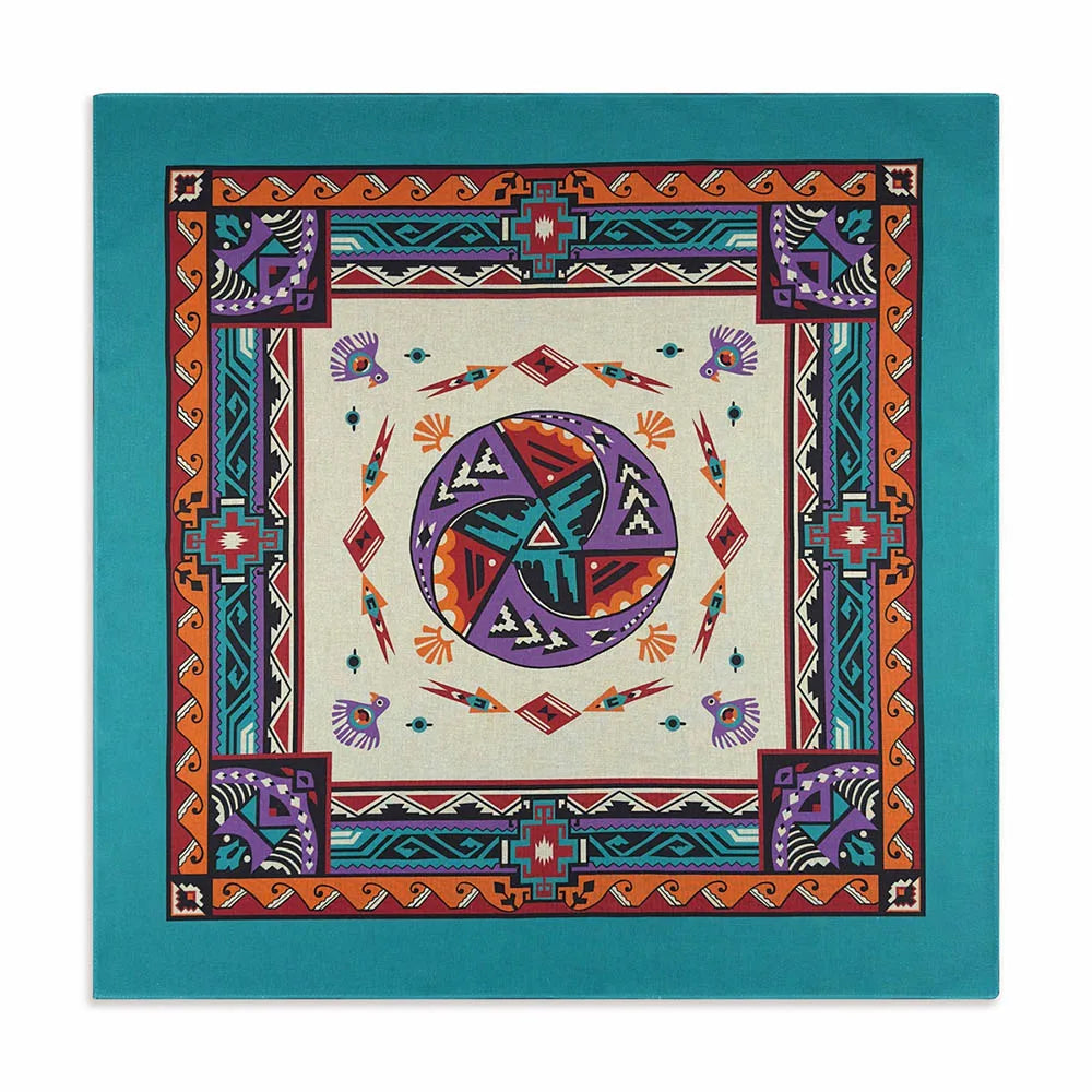 Cotton Bandana Scarf Skull Paisley Hip Hop Headband