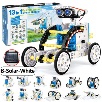 12-in-1 STEM Robot Building Kit – DIY Robotics & Engineering Set