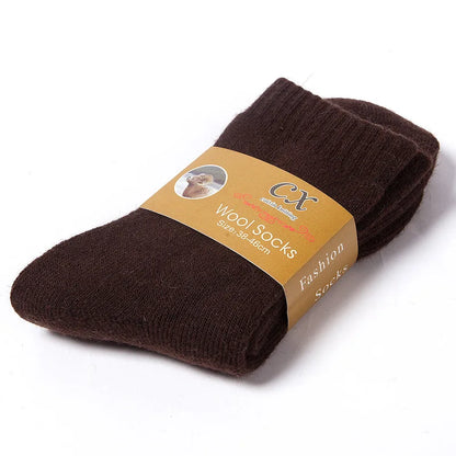 Merino Wool Socks Thick Thermal Winter Crew Socks