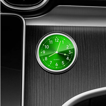 Mini Car Clock – Luminous Quartz Dashboard & Air Vent Clock