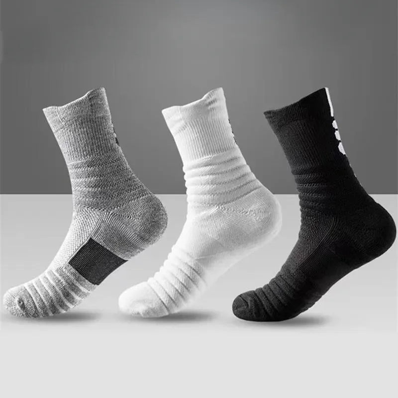 Anti Slip Soccer Socks Men Breathable Grip Sports Socks