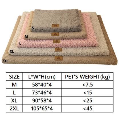 Orthopedic Dog Bed with Washable Cover – Crate Mat
