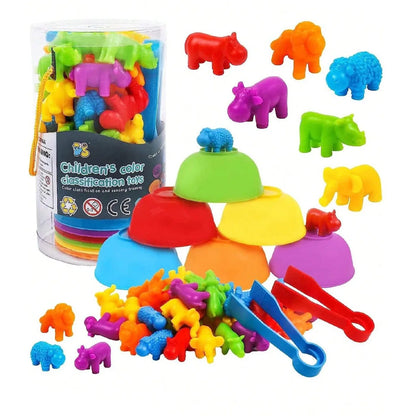 Counting and Sorting Toys for Kids – Montessori Learning Set