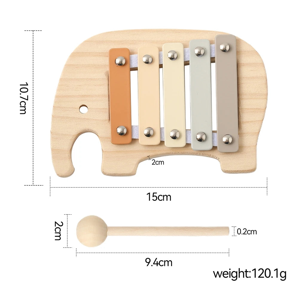 Wooden Kids Xylophone Montessori Musical Instrument Toy