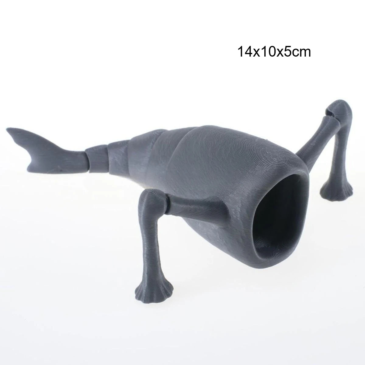 Deep Sea Monster Figure 3D Printed Movable Action Toy