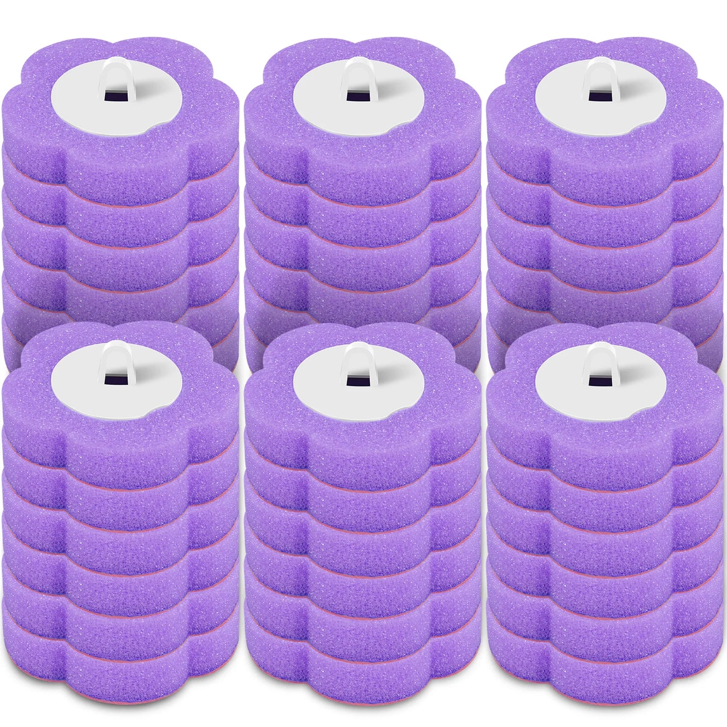 Disposable Toilet Brush Set with Holder & Refills