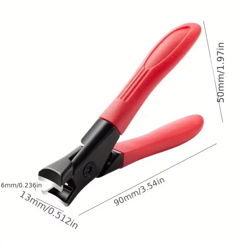 Anti Splash Nail Clippers for Thick Nails Stainless Steel