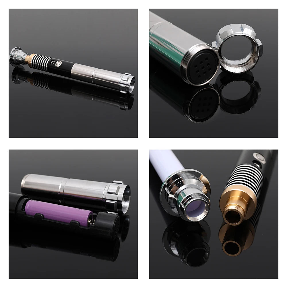 RGB Metal Lightsaber Rechargeable LED Light Sword
