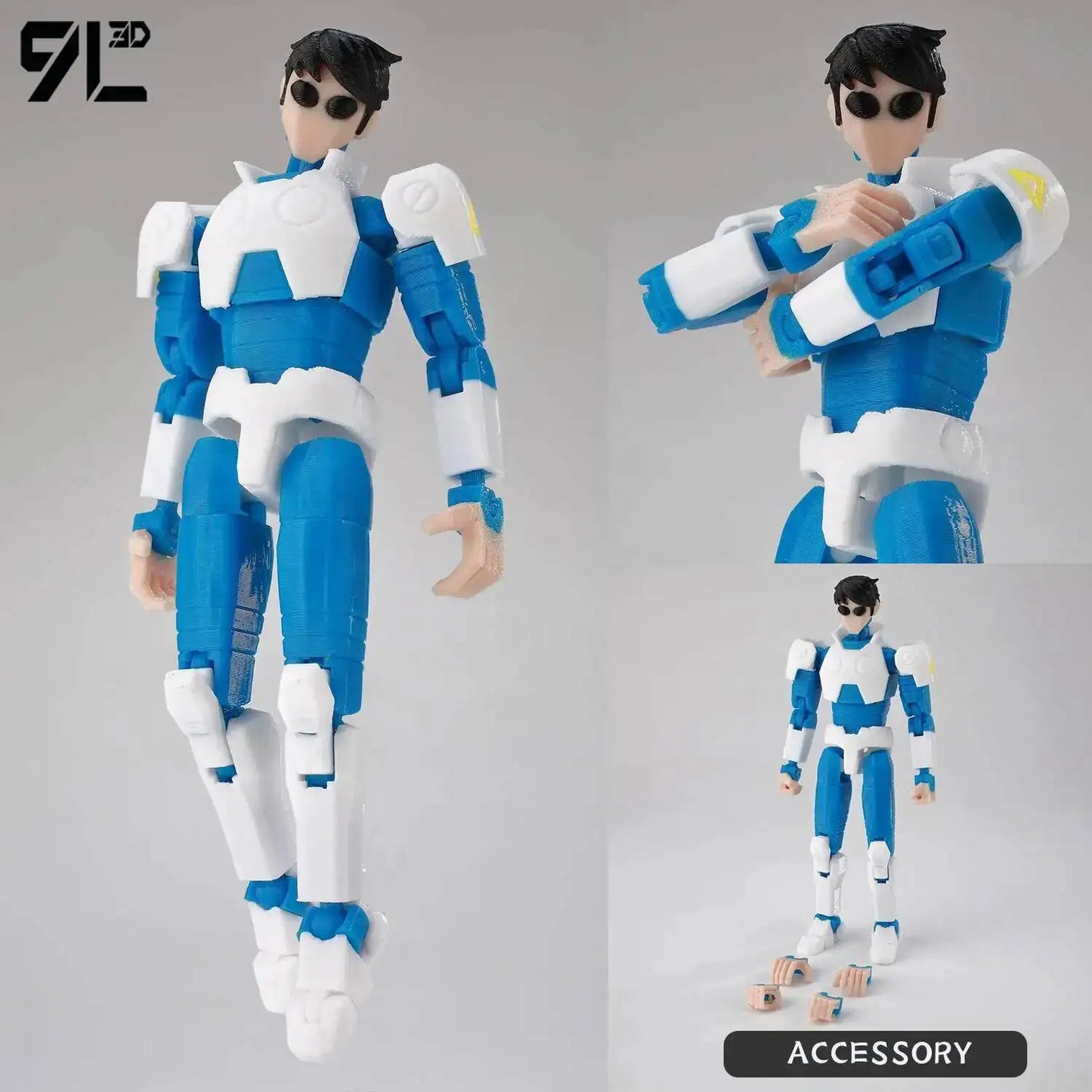 13cm Articulated Action Figure 3D Printed Collectible Model Toy
