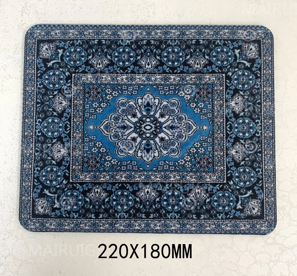 Carpet Mouse Pad 22x18cm – Non-Slip Small Mouse Mat