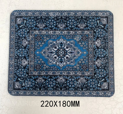 Carpet Mouse Pad 22x18cm – Non-Slip Small Mouse Mat