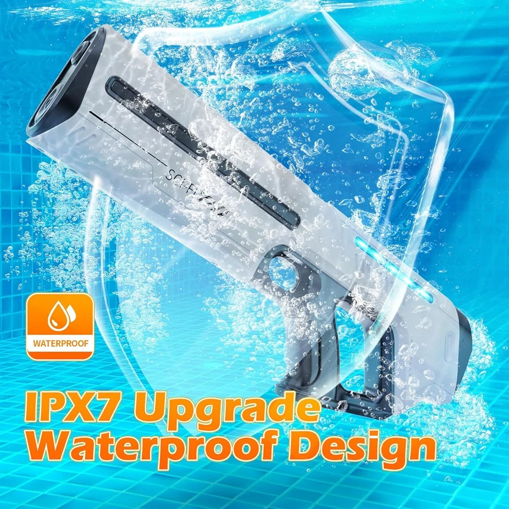 Rechargeable Electric Water Gun Powerful Automatic Water Blaster
