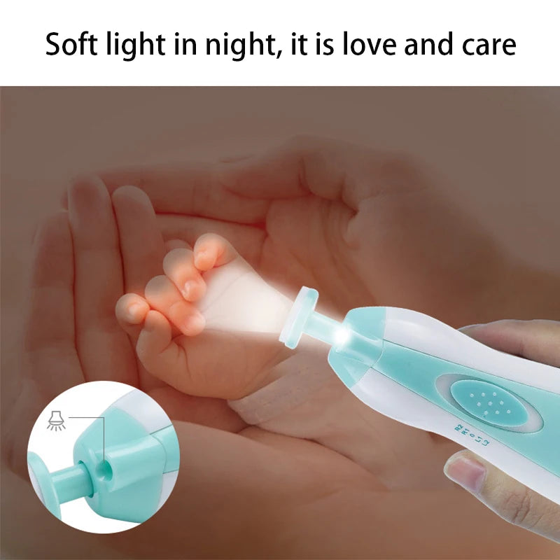 Baby Electric Nail Trimmer Infant Nail Care Set