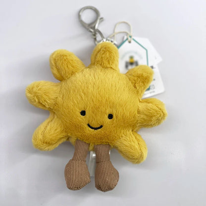 Cute Plush Keychain Soft Animal Bag Charm Pendant