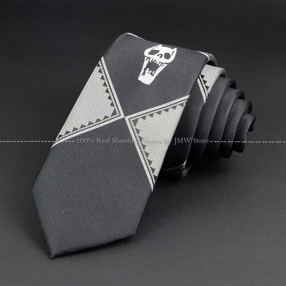 Anime JoJo Tie Kira Yoshikage Halloween Cosplay Costume Accessories KILLER QUEEN Skull Party Cosplay  Accessories Fake Collar