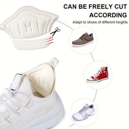 Heel Pads for Shoes Adjustable Heel Protector Inserts