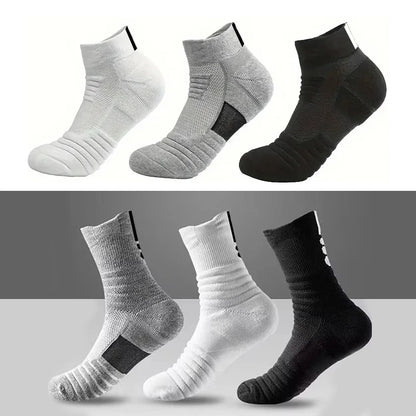 Anti Slip Soccer Socks Men Breathable Grip Sports Socks