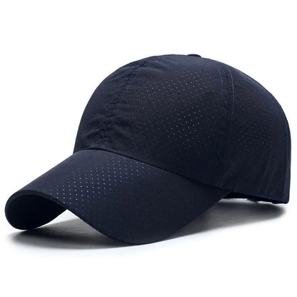 Mesh Baseball Cap Breathable Adjustable Sun Hat