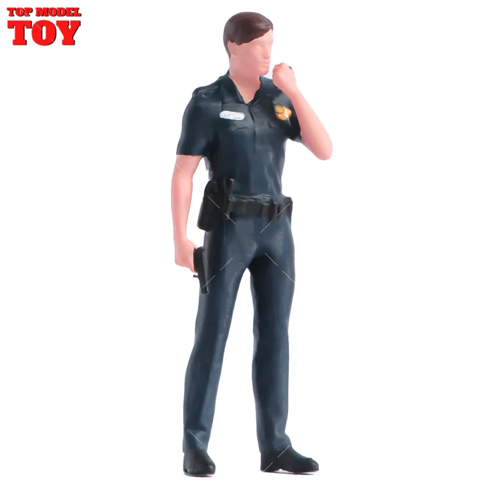 1/64 Miniature Figures Model Car Accessories Scene People Set