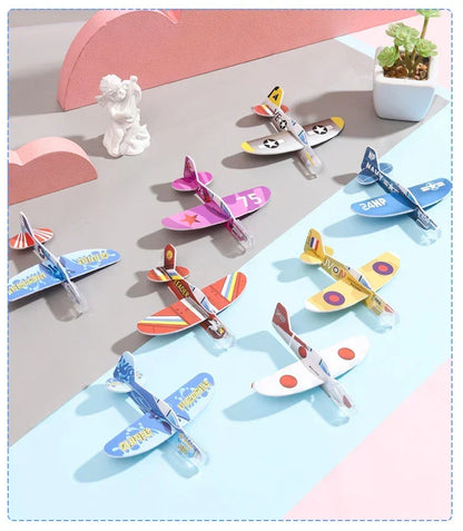 Foam Glider Airplane Toys DIY Party Favor Pack 20-100PCS