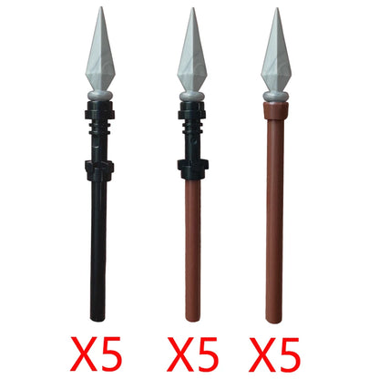 MOC Medieval Weapons Building Blocks – Castle Knight Parts
