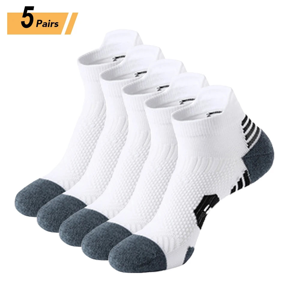 Non Slip Running Socks 3 Pair Fitness Sports Socks