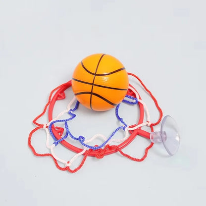 Kids Mini Basketball Hoop Set – Indoor Suction Cup Wall-Mounted Game