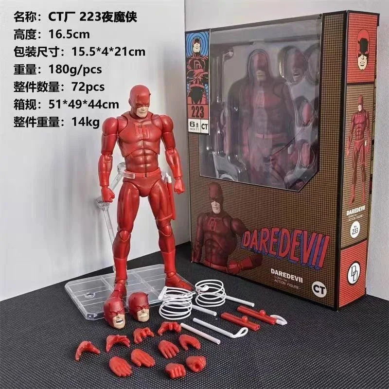 Daredevil Action Figure Comic Version 223 Collectible Model