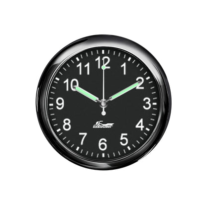 Mini Car Clock – Luminous Quartz Dashboard & Air Vent Clock