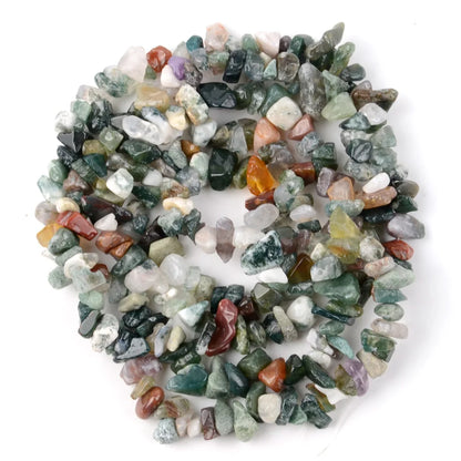 Natural Stone Chip Beads Irregular Gemstone Beads 15 Inch Strand