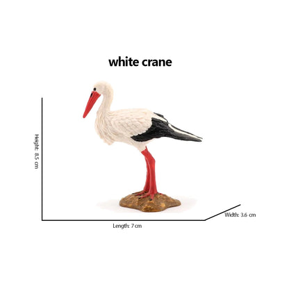 Bird Animal Figures Kiwi Peacock Phoenix Toucan Figurines