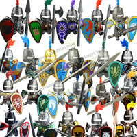 Medieval Military Soldiers Figures – MOC Castle Building Blocks