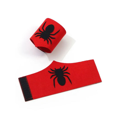 Spider Superhero Costume Set with Cape Mask & Wristband