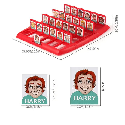 Guess Who Board Game – Two Player Puzzle Game