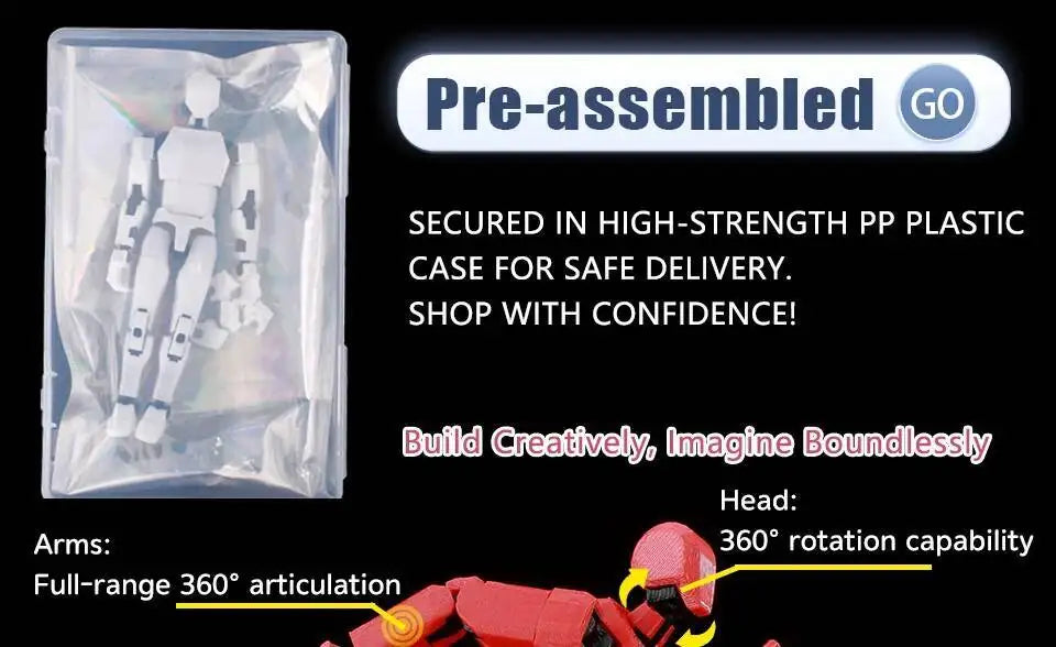 Invincible Boy Action Figure 14cm 3D Printed Poseable Model