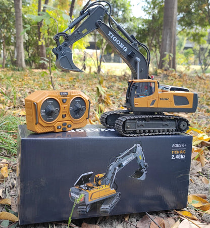 4WD RC Excavator Dump Truck Bulldozer 1:20 Remote Control Toy