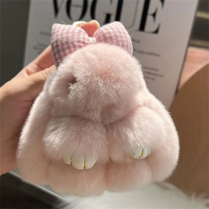 A cute decorative accessory for handbags, backpacks, car keys, and thoughtful gifting.