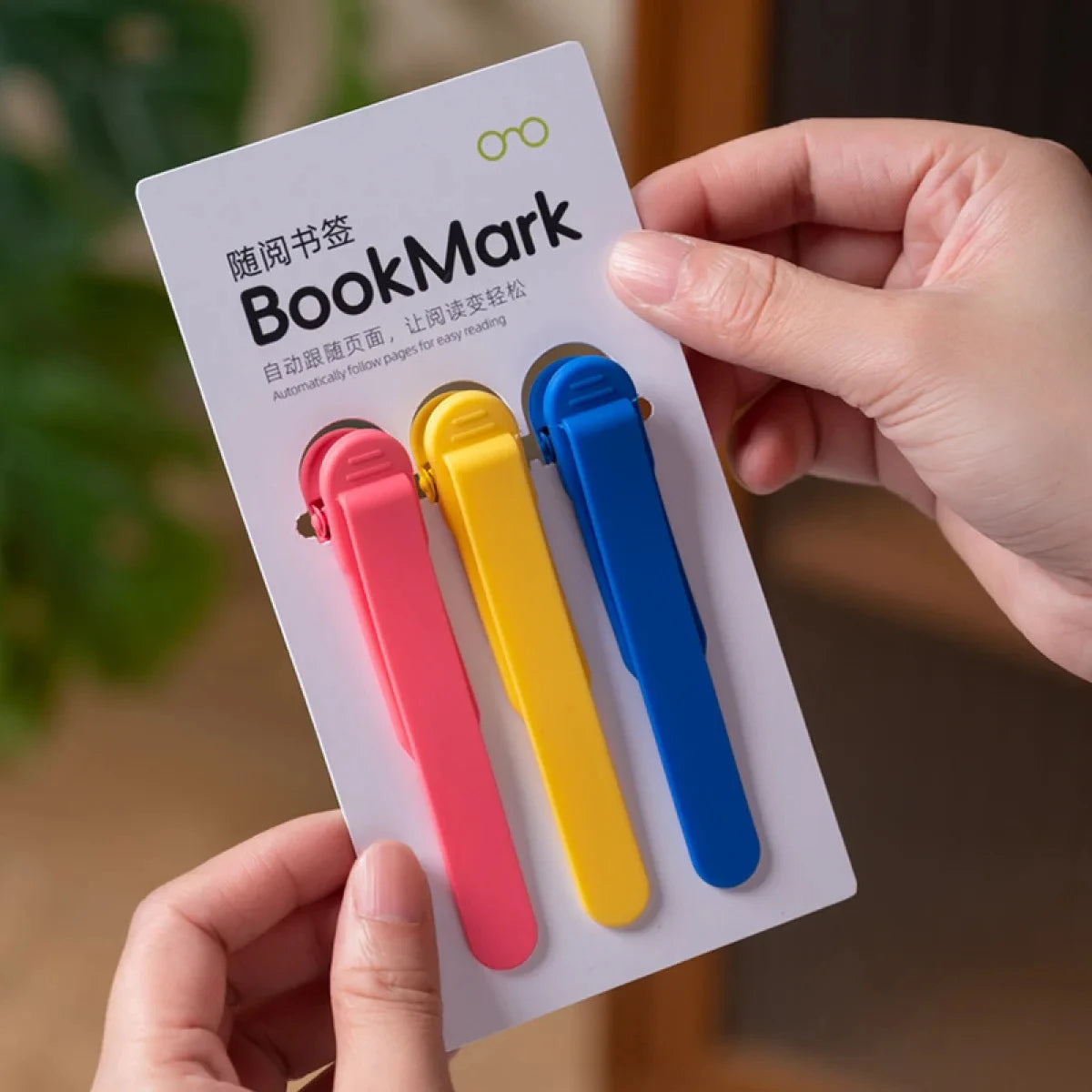 Automatic Bookmark Silicone Reading Accessory for Books